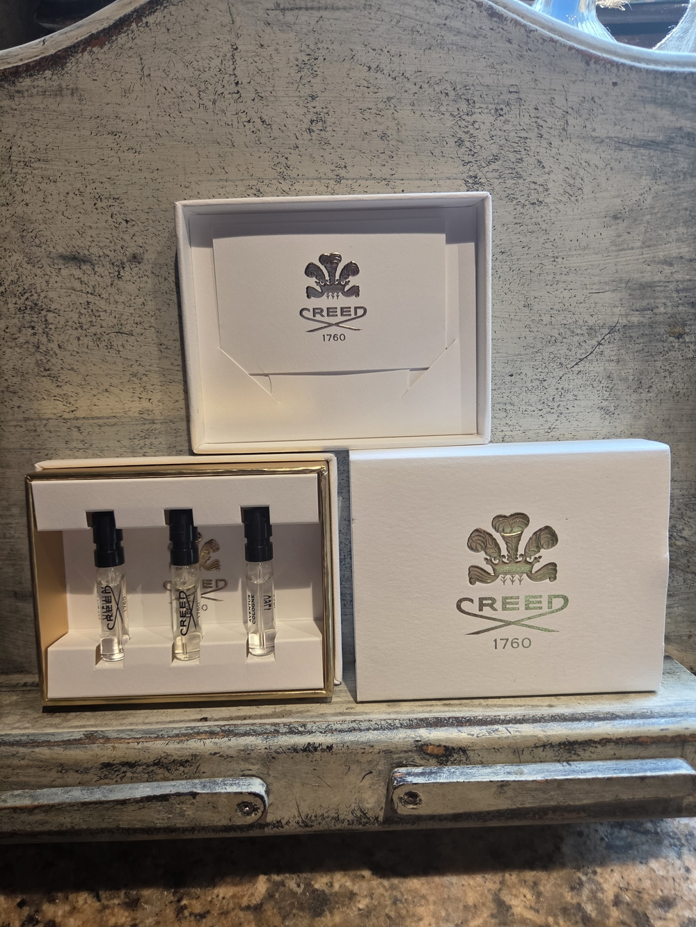 Creed Men’s White Fragrance Sample Set